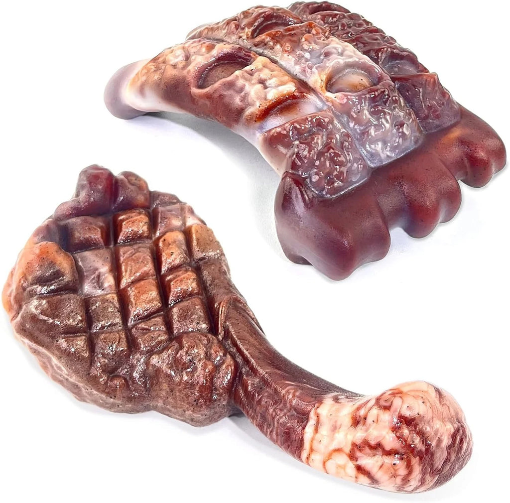Dog Chew Toys for Aggressive Chewers：2 Pack Indestructible Dog Toy for Large Bre